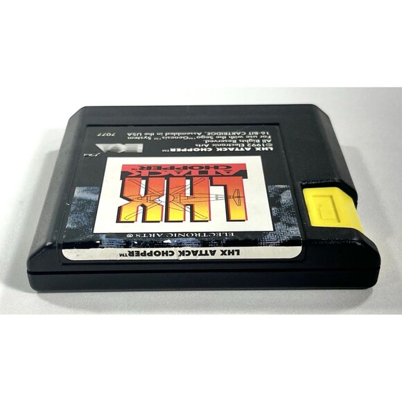 LHX Attack Chopper Sega Genesis 1992 Authentic Cartridge Only Tested - Picture 3 of 6